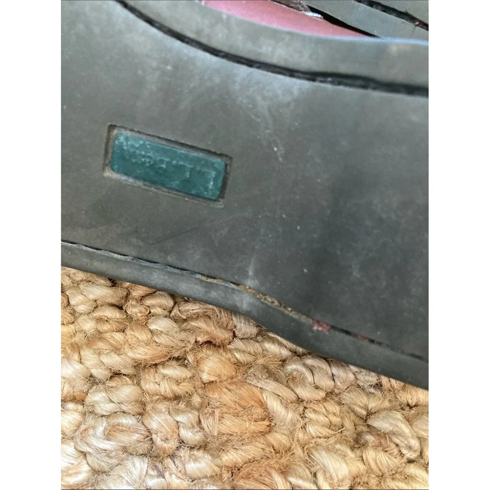 L.L. Bean Men's Chestnut Brown Leather Boat Shoe Size 10.5D Loafers‎ Slip On